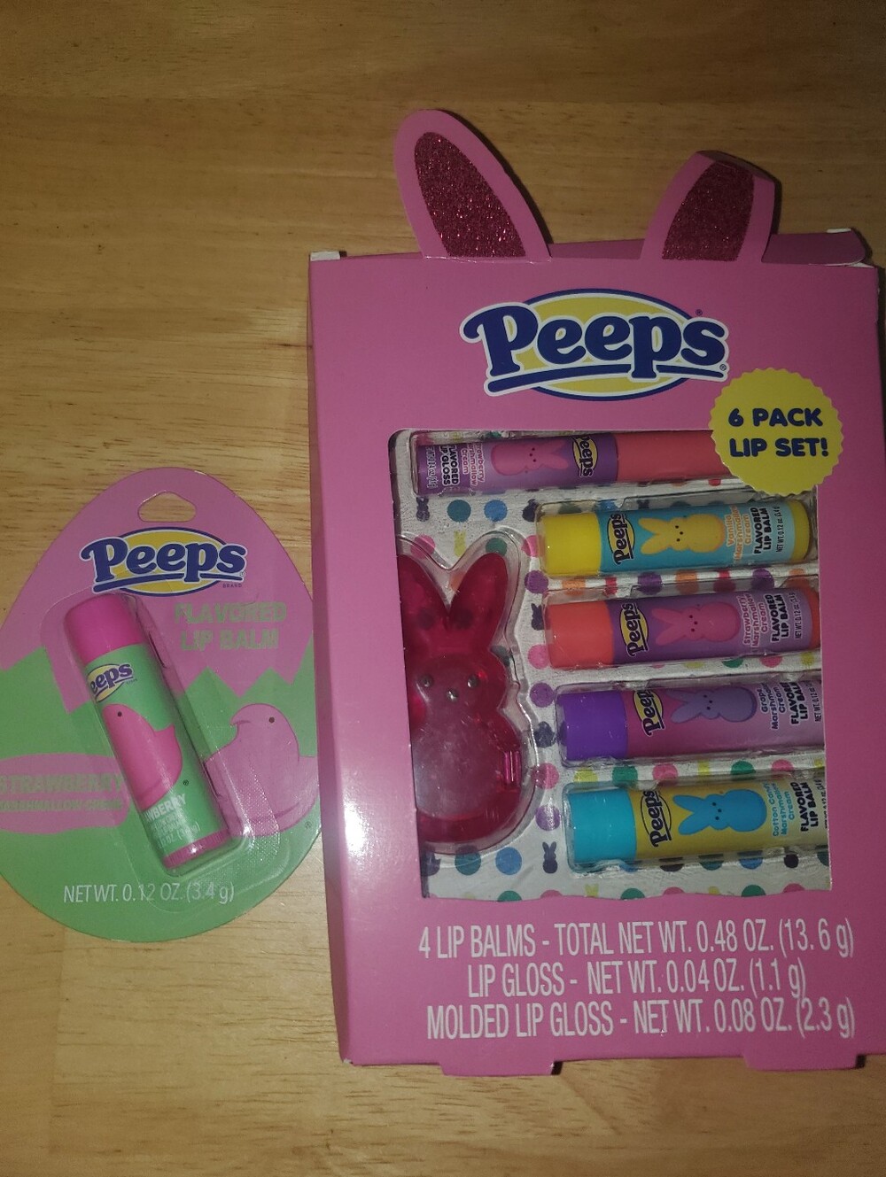 Peeps  Bunny Lip Balm Set